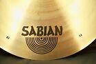 Sabian Prototype Aax 18  Studio Crash Cymbal With Rivets new-warranty 1339 Grams