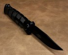 Licensed Usmc Black Assisted Opening Tactical Combat Folding Pocket Knife W clip