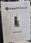Fizzics Draftpour Beer Dispenser Carbon Nitro Style Home Tap Clean Tested