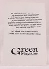 Mr  Thinker   s John Deere Almanac 1st Edition 2011 Green Magazine