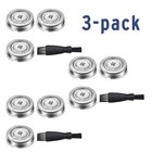 Unused Norelco Sh30 52 Men s Shaver Replacement Head  9blades  3-pack