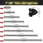 For Polaris Xpedition Xp 2026 Dual Row Strobe 14  Led Light Bar Combo   Wire Kit