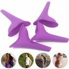 5pcs Portable Female Woman Ladies She Urinal Urine Wee Funnel Camping Travel Loo
