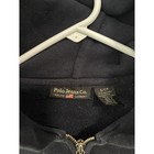 Polo Front Zip Hoodie Blue Youth Small