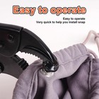 Hey Foly Heavy Duty Snap Fastener Tool Set  Adjustable Snap Button Kit Includ   