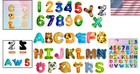 Colorful Abc Animal Magnetic Letters   Numbers Set - Fun Learning For Kids