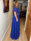 Ever Pretty Mother Of The Bride Dress Size 14 Royal Blue Chiffon Formal Gown Nwt