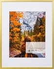 Aluminum Metal Picture Frame With Mat - Wall Display Poster Photo Frames