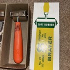 Vtg Nos Speedball Rubber Brayer 71  2  Soft Roller   4171  4170 1 1 2    Long 