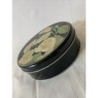 Beautiful Vintage Round Floral Tin Container