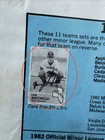 Estate Find   Vintage Sports Card Magazine With 59 Counted Autographs 