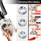 Copper Tube Fittings Hydraulic Pipe Crimping Tool With 1 2 3 4 1  Dies For Coppe