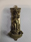 Antique Brass Chesire Cat Door Knocker