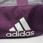 Adidas Squad Iii Duffle Bag Purple Gray Striped 2017