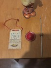 Vintage Wind Up Ko-ko Sandwich Clown -eat At Joe s Diner Tin Toy - Not Working