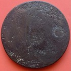 Chinese Charm Amulet Pendant Coin  Antique Mirror Zodiac  Year Of Horse  China