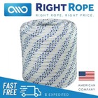 5 8  X 150  Double Braid Polyester Arborist Bull Rope Tree Rigging Line 