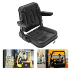 Tractor Seat Driver Side Forklift Seat Adjustable Black Forklift Seat 100kg