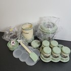 Magic Bullet   Baby Bullet Food Blender Processor Complete System Green With Box