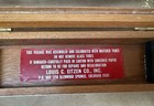 Vintage Louis Eitzen Visgage Oil Viscosity Comparator Instrument  Case Model  4