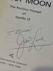 Jim Lovell  signed  Lost Moon Book - Gemini   Apollo 8   13 - Nasa Astronaut