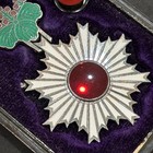 0612e Wwii Ww2  Japanese Medal Sorider Order Of The Rising Sun 6th Class W box