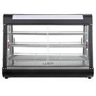 3-tier 35  Commercial Food Warmer Display Countertop Pizza Cabinet 1500w Rovsun