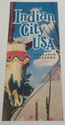Vtg 1960 s Indian City Usa Anadarko Oklahoma Travel Brochure Souvenir Good Color