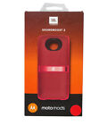 Motorola Moto Mod Jbl Soundboost 2 Portable Speaker Case Red For Moto Z Z2