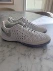 New Nike Lunar Gato Ii In Indoor Soccer Shoe Size 5 White chrome