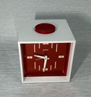 Vintage 1970s West Germany Cube Pop Art Goldbuhl Alarm Clock Excellent 