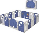 Baby Playpen  18-panel Foldable Play Pen For Babies And Toddlers  Indoor Outd   