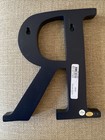 Pottery Barn Kids Wall Letter R Navy Blue 8    Vintage