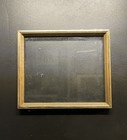 Vintage 10 X 12 Rectangular Chunky Wood Picture Frame Mcm Deep Box Rabbet Gold