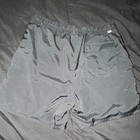 Nike Men   s Black Swim Shorts M Regular Elastic Waist Drawstring Pockets