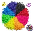 Neon Jumbo Bucket With 2 X Happy Loom - Jewelry Making Kit  For  Kids Ages 7  