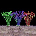 Water Plant Grass Aquarium Decor Artificial Glowing Effect Fish Tank Ornament Us