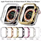 For Apple Watch Bling Case Bumper Screen Cover Iwatch Series11 10 Iwatch 42 46mm