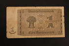 1937 German 1 Rentenmark P-173 German Mark Third Reich Banknote Paper Money  2