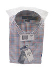 Polo Ralph Lauren Slim Fit Stretch Long Sleeve Dress Shirt Plaid Blue   M  