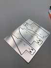 Mini Hand Saw Hobby Modeling Metal 3 Blades   Handle Model Building Usa Seller
