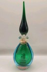 Murano Art Glass Drioli Cherry Wine Liquor Bottle Vintage Venice Italy Decanter 