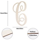 Cursive Wooden Letters For Wall Decor 14 Inch Large 14 Inch  C