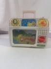 Vintage Musical Wind-up Coin Bank Toy Radio Clock Kids Birds Dial Retro 1980s