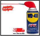 8 Oz  Original Wd-40 Formula  Multi-purpose Lubricant Spray With Smart Straw