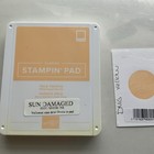 Stampin Up Ink Pad Pale Papaya In Color 2021 Current Case As Is Case Stained