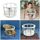 Baby Photography Props Round Basket Baby Photo Basket For Newborn Photo Event