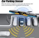 Reverse Backup Sensors Radar System For Cars car Parking Sensor Rear Black 