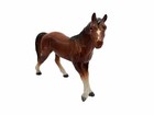 Napcoware Horse Figurine 5874 Brown With Label Vintage Japan 6 