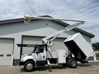 2014 Ihc 4300 65  Ocsm Bucket Truck Chip Dump Forestry 6 4l Diesel Automatic    